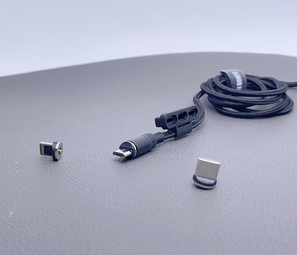 Maxguard magnetic micro+lightning+Type-C cable M33MLC