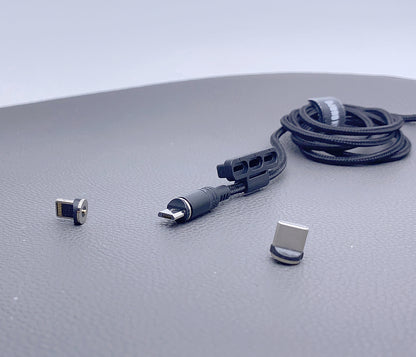 Maxguard magnetic micro+lightning+Type-C cable M33MLC