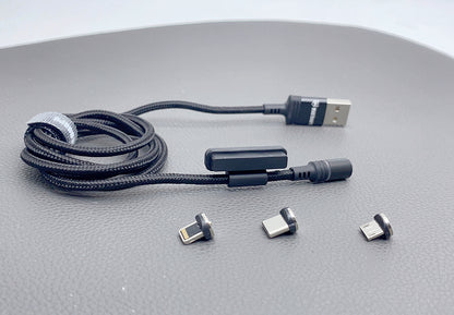 Maxguard magnetic micro+lightning+Type-C cable M33MLC