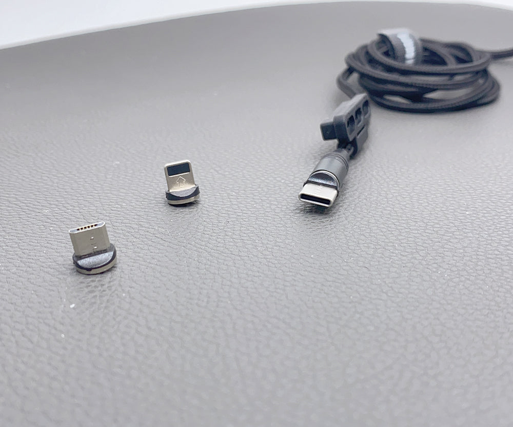 Maxguard magnetic micro+lightning+Type-C cable M33MLC