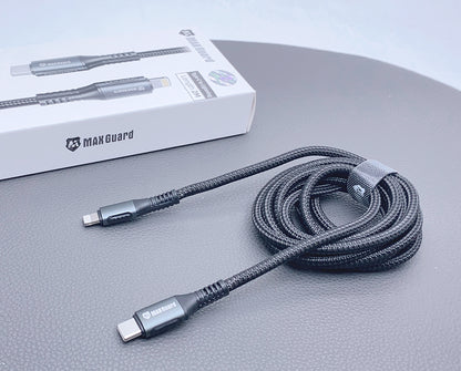 Maxguard 2m PD 20W Type-C to lightning cable M32CL