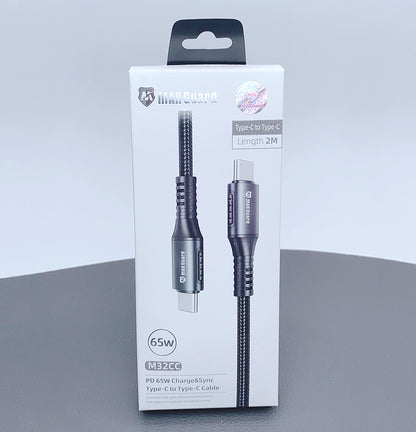 Maxguard 2m PD 65W Type-C to Type-C cable M32CC