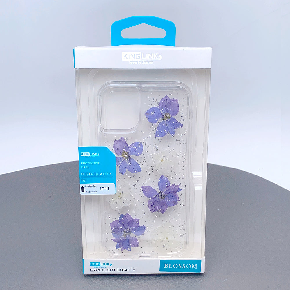 iPhone 14 Pro max 6.7 real flower blossom case