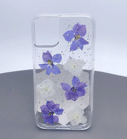 iPhone 14 Pro max 6.7 real flower blossom case