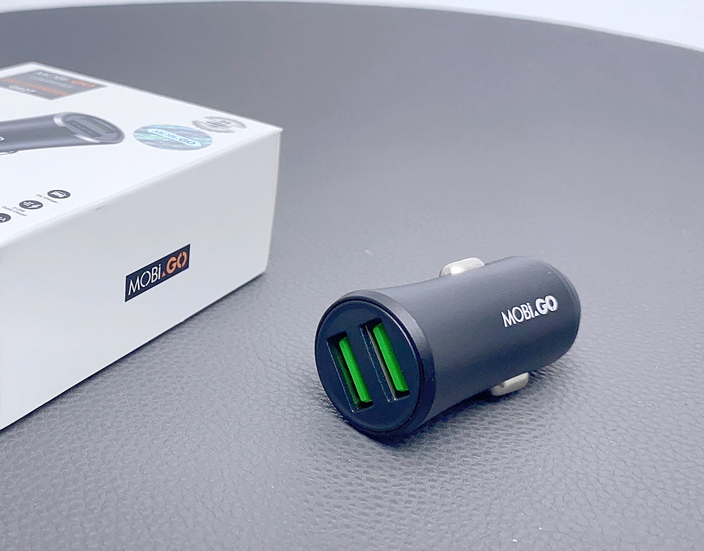 Mobigo 2.4A fast car charger G627