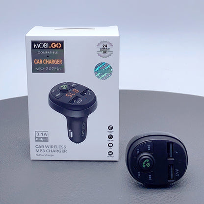 Mobigo 3.1A wireless car MP3 charger GO207FM
