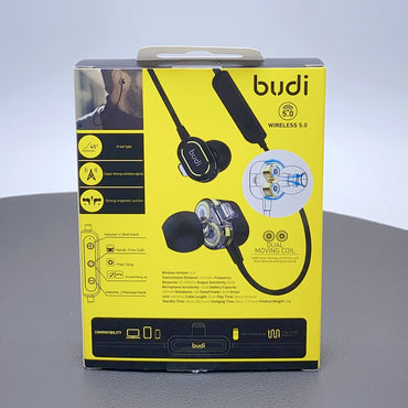 Budi dual moving coil in-ear headphones earphones