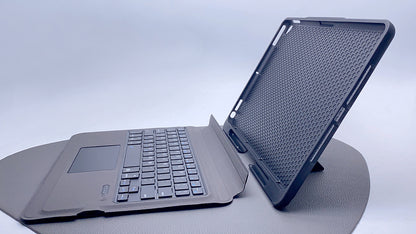 iPad 7th 10.2 Smart magnetic detachable keyboard case T206 (iPad 9th 10.2 10.5 fit)