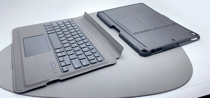 iPad 7th 10.2 Smart magnetic detachable keyboard case T206 (iPad 9th 10.2 10.5 fit)