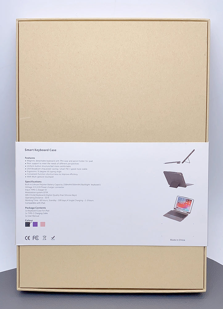 iPad 10th Smart magnetic detachable keyboard case T208