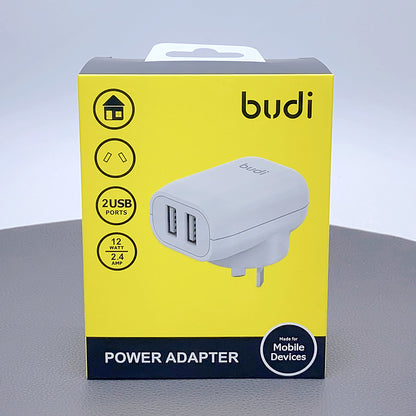 Budi 12W 2.4A wall charger AC339AW