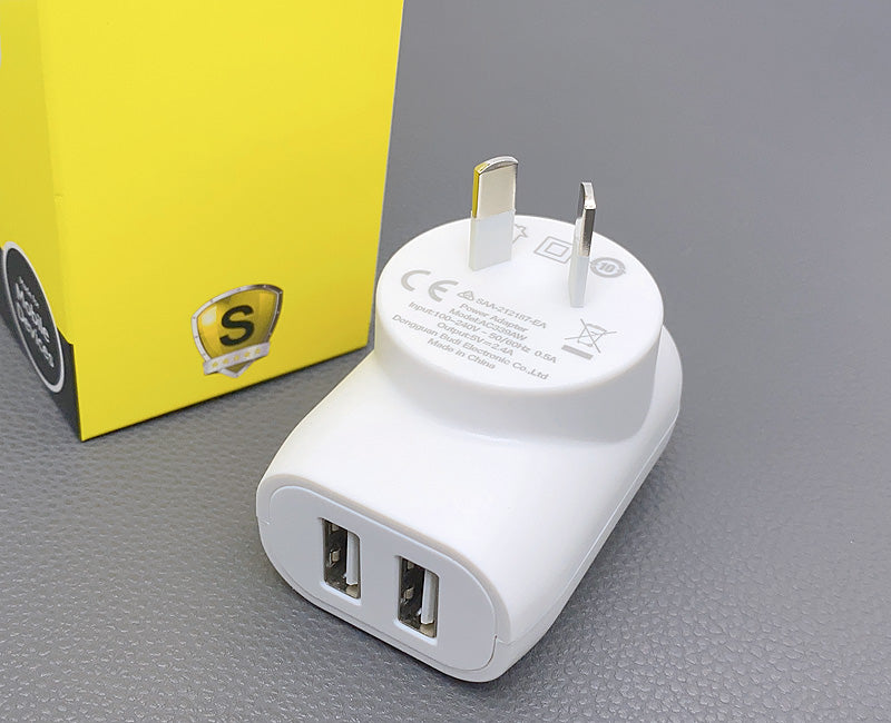 Budi 12W 2.4A wall charger AC339AW