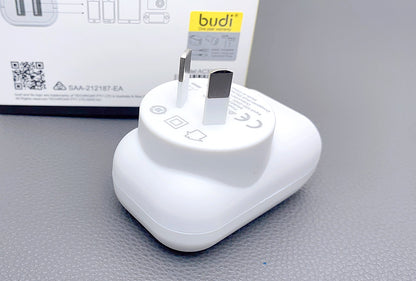 Budi 12W 2.4A wall charger AC339AW