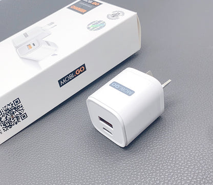 Mobigo PD QC 3.0 20W wall charger TCS2081AC