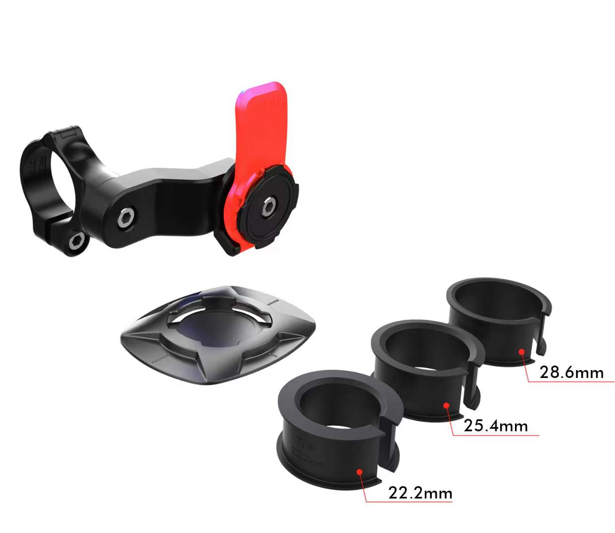 security lock smartphone mount Bike & motor bike super strength holder