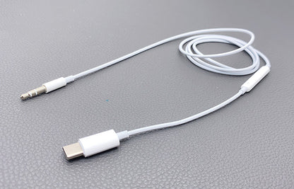Type-C to 3.5aux audio wire control adapter cable JH071