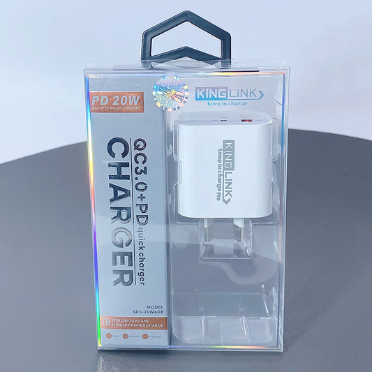 Kinglink PD 20W quick charger pro SDC20WACB