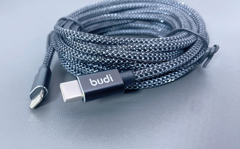 Budi 3m PD 20W Type-C to lightning cable DC206TL30