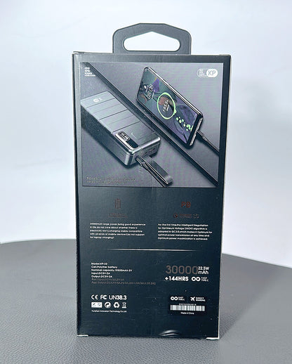 KP PD QC 3.0 30000 mah power bank KP32