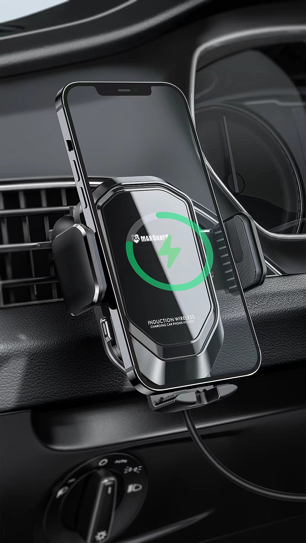 Maxguard 15W wireless charger holder C19 Plus