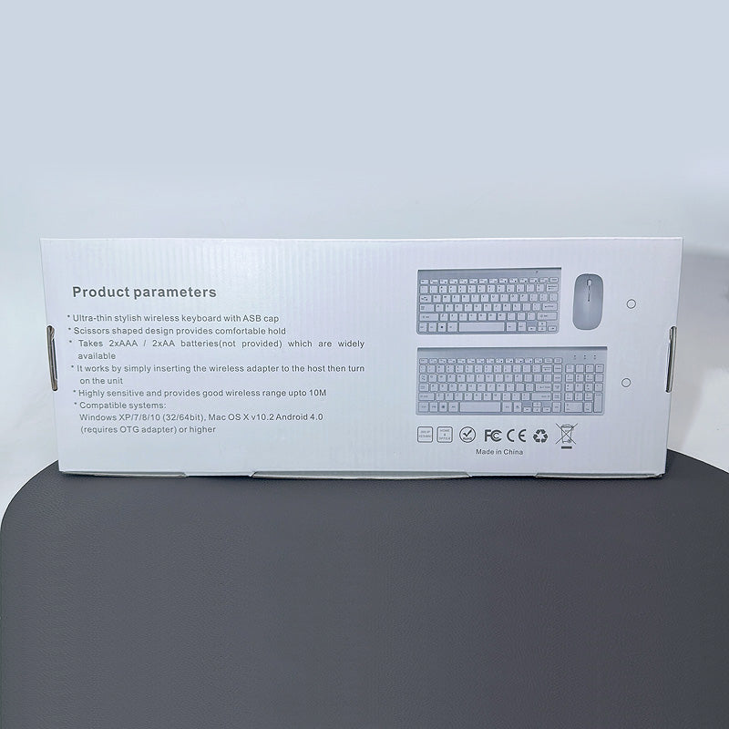 2.4GHZ wireless combo keyboard and mouse