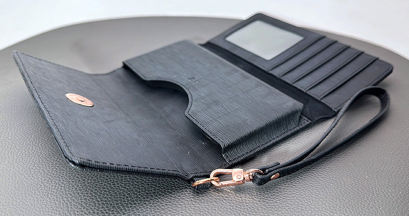 3SIXT classic universal leather clutch (Fit up to 14 pro max without case)