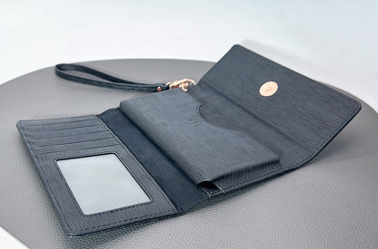 3SIXT classic universal leather clutch (Fit up to 14 pro max without case)