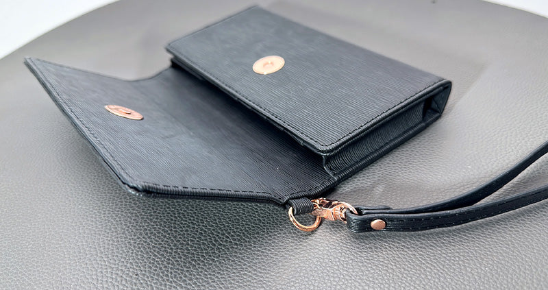 3SIXT classic universal leather clutch (Fit up to 14 pro max without case)