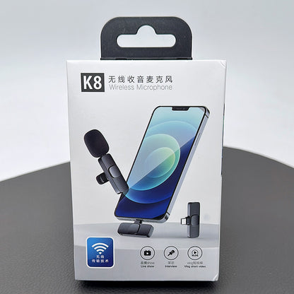 Wireless Microphone bluetooth speaker K8 (Lighting & Type-c)