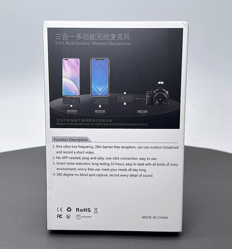 3 in1 Multi-function Wireless Microphon speaker SX31