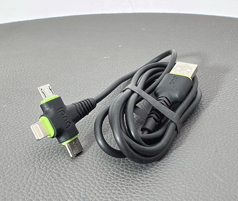 Budi 1.2M 3 in 1 cable M8J150+