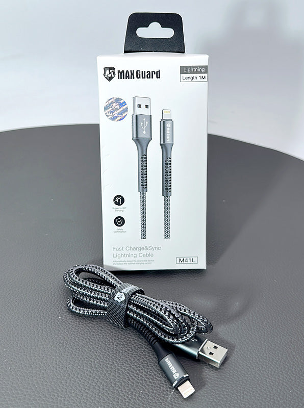 Maxguard 1M Lightning cable M41L