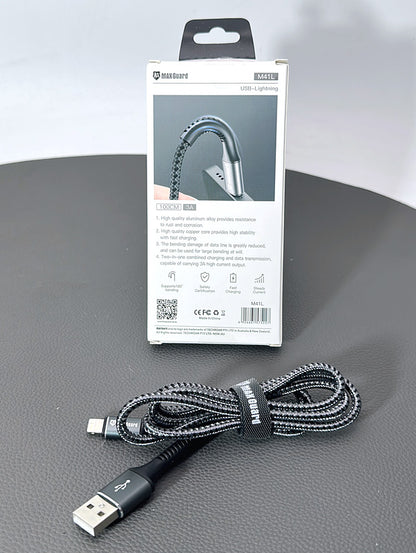 Maxguard 1M Lightning cable M41L