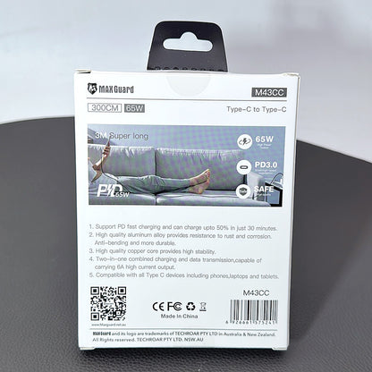 Maxguard 3M PD 65W Type-C to Type-C cable M43CC