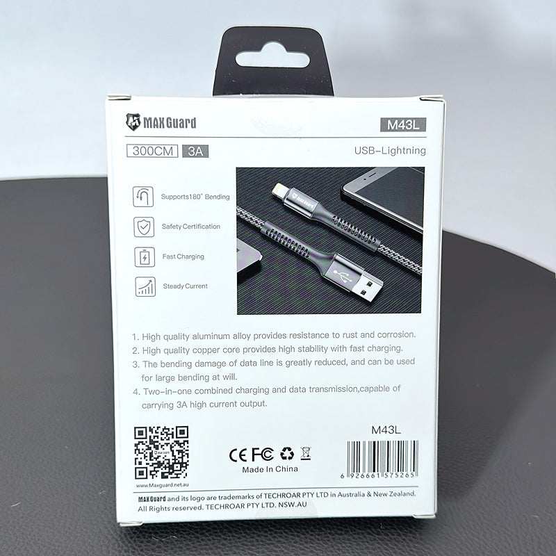 Maxguard 3M lightning cable M43L