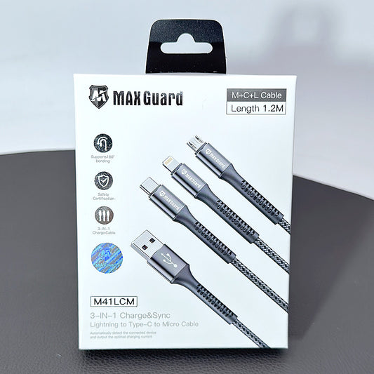 Maxguard 1.2M M+C+L cable M41LCM