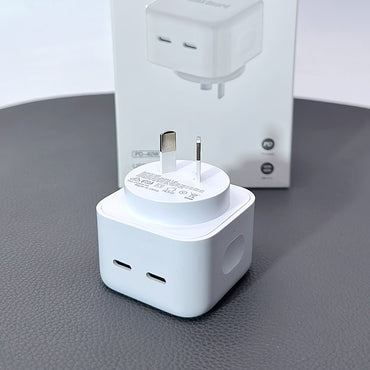 Maxguard PD 40W USB-C+C Power adapter(AC) home wall charger PD40W