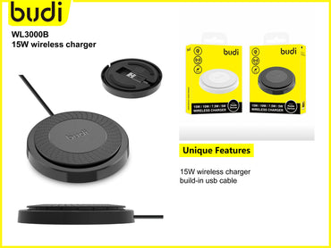 Budi qi 10W wireless charger 3A3000
