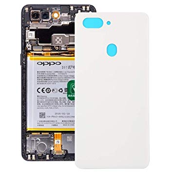 OPPO R15 BACK GLASS COVER WHITE