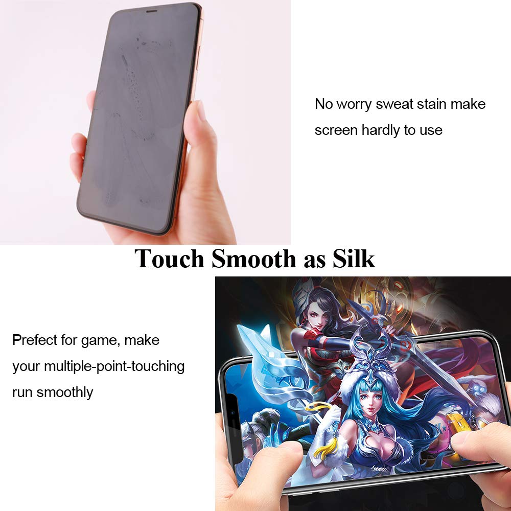 Matte glass screen protector