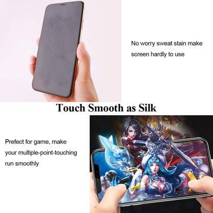 Matte glass screen protector