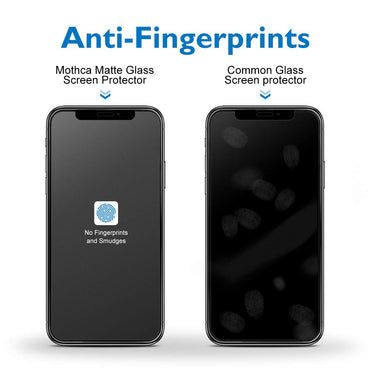 Matte glass screen protector