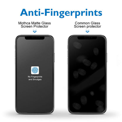 Matte glass screen protector