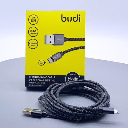 Budi 3m samsung micro cable DC206M