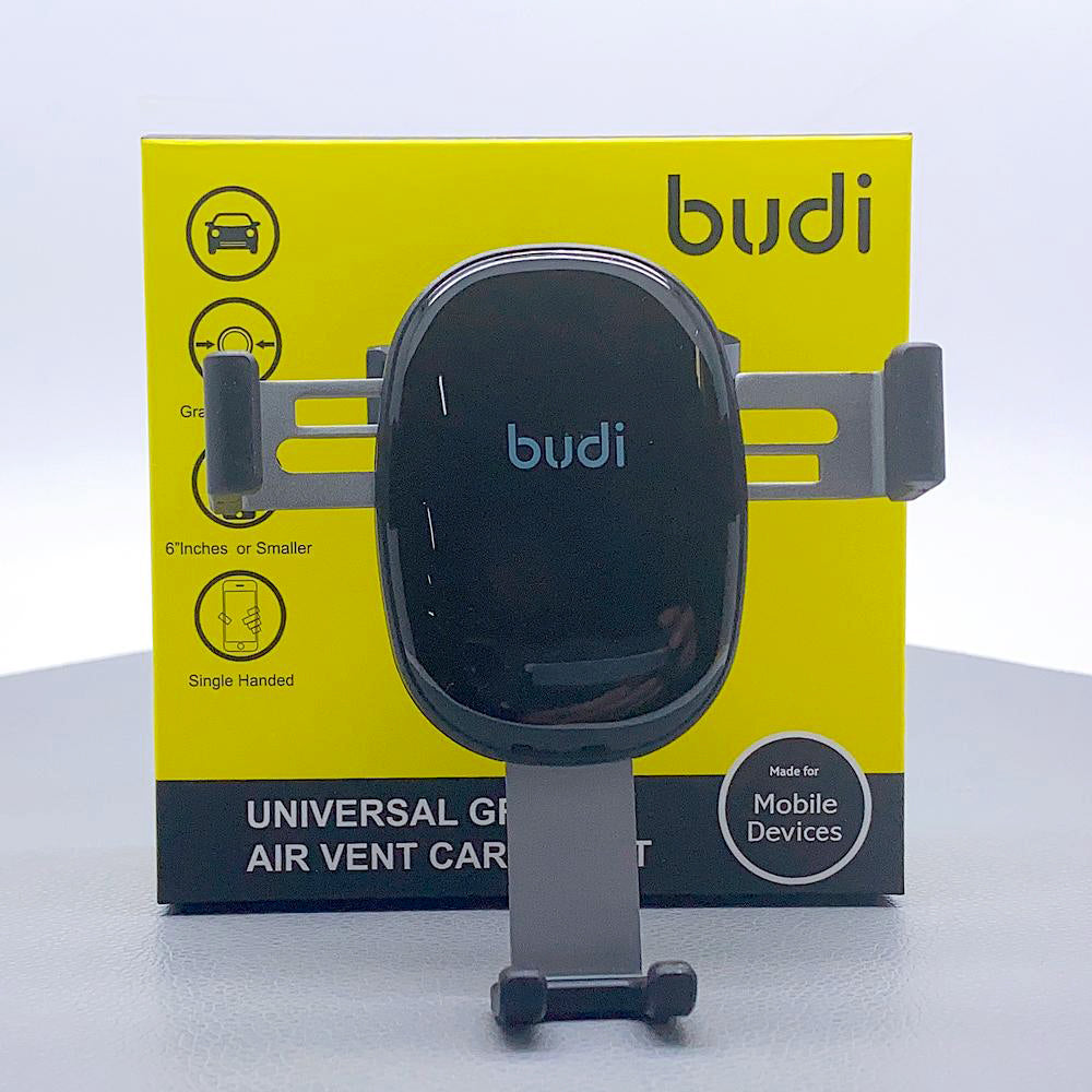 Budi gravity universal smart phone air vent car holder M8J500D