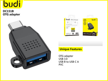 Budi USB 3.0 Type-C OTG adapter DC151B