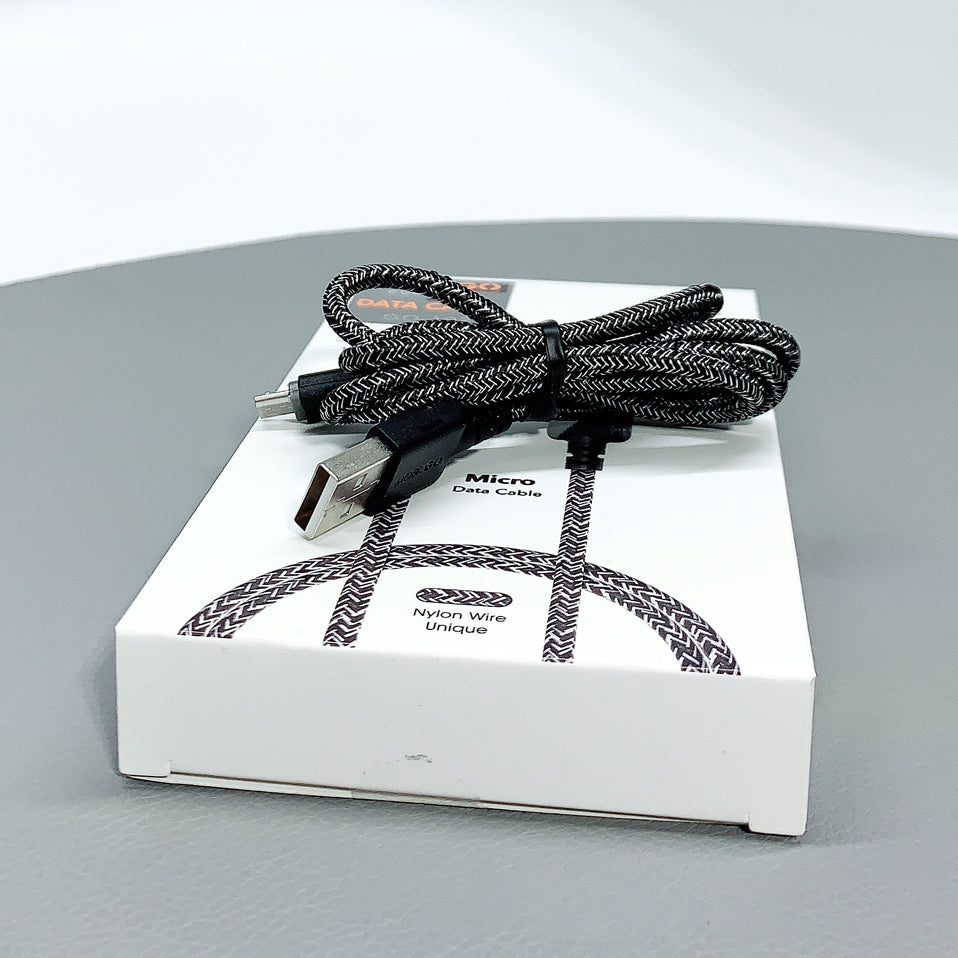 Mobigo 1m nylon micro cable GO102