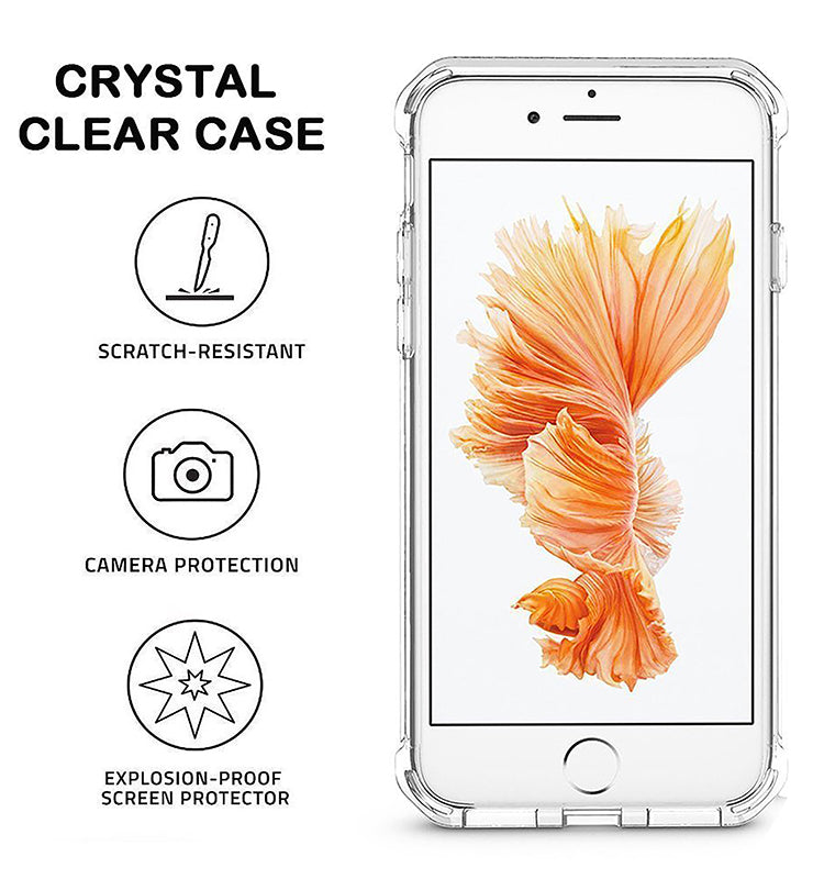 iphone XR 6.1 Clear Corner tpu Case