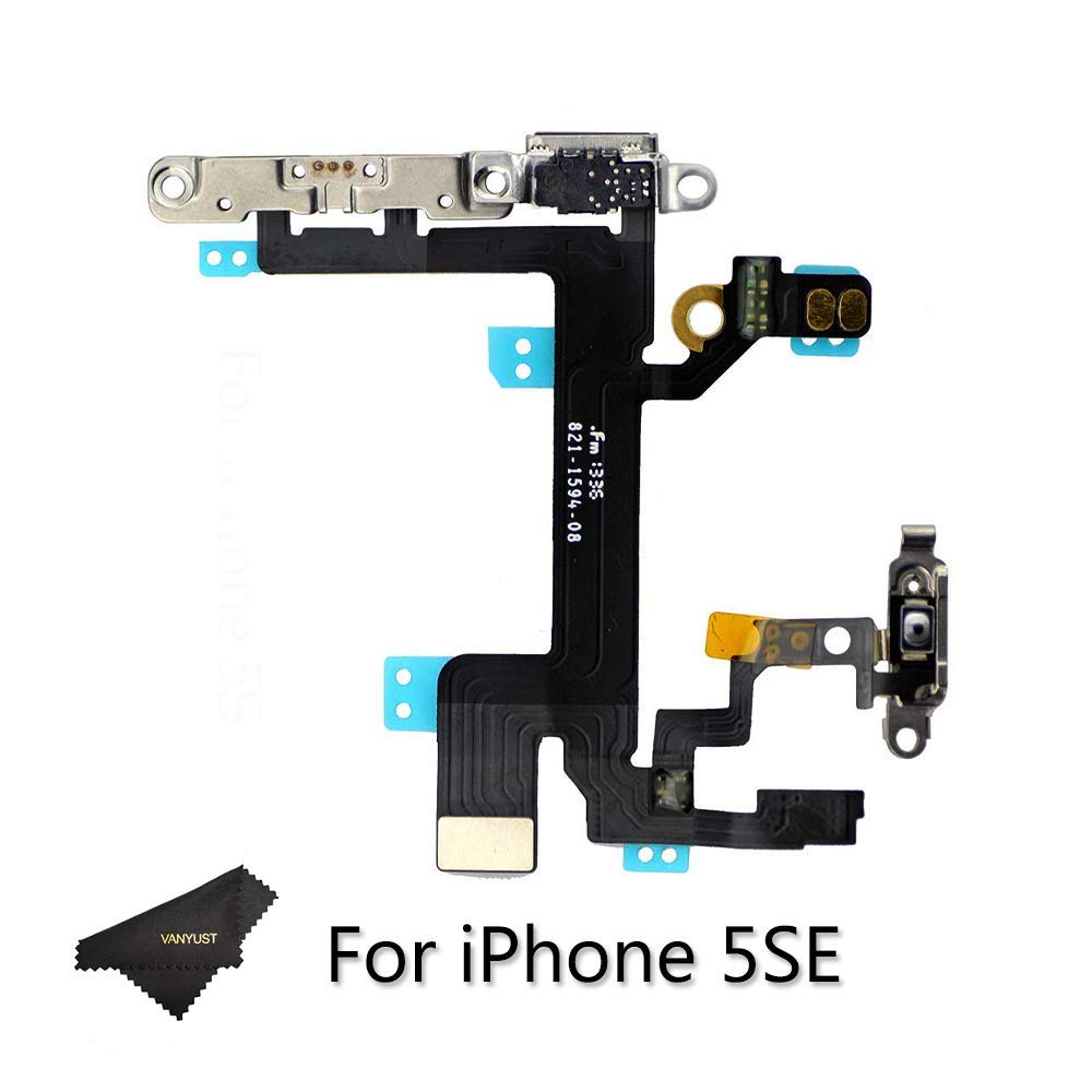 iPhone 5SE SWITCH ON OFF FLEX WITH METAL BRACKET
