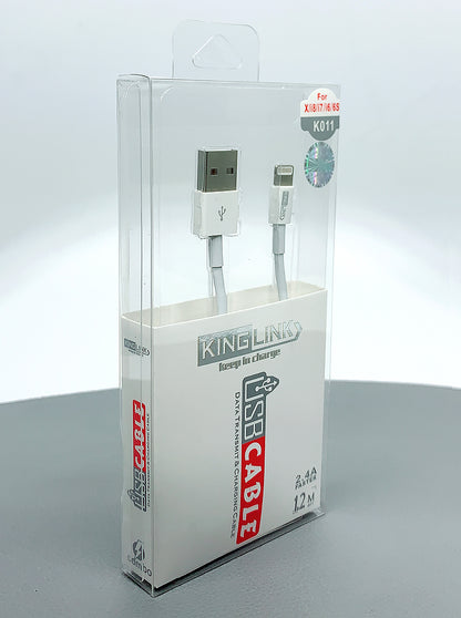 Kinglink KL 1m 2.4A faster ip7 lightning cable K011